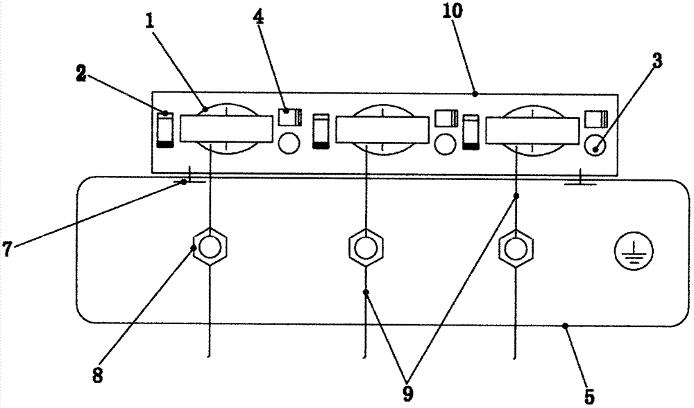 Low power consumption power capacitor fast discharge device