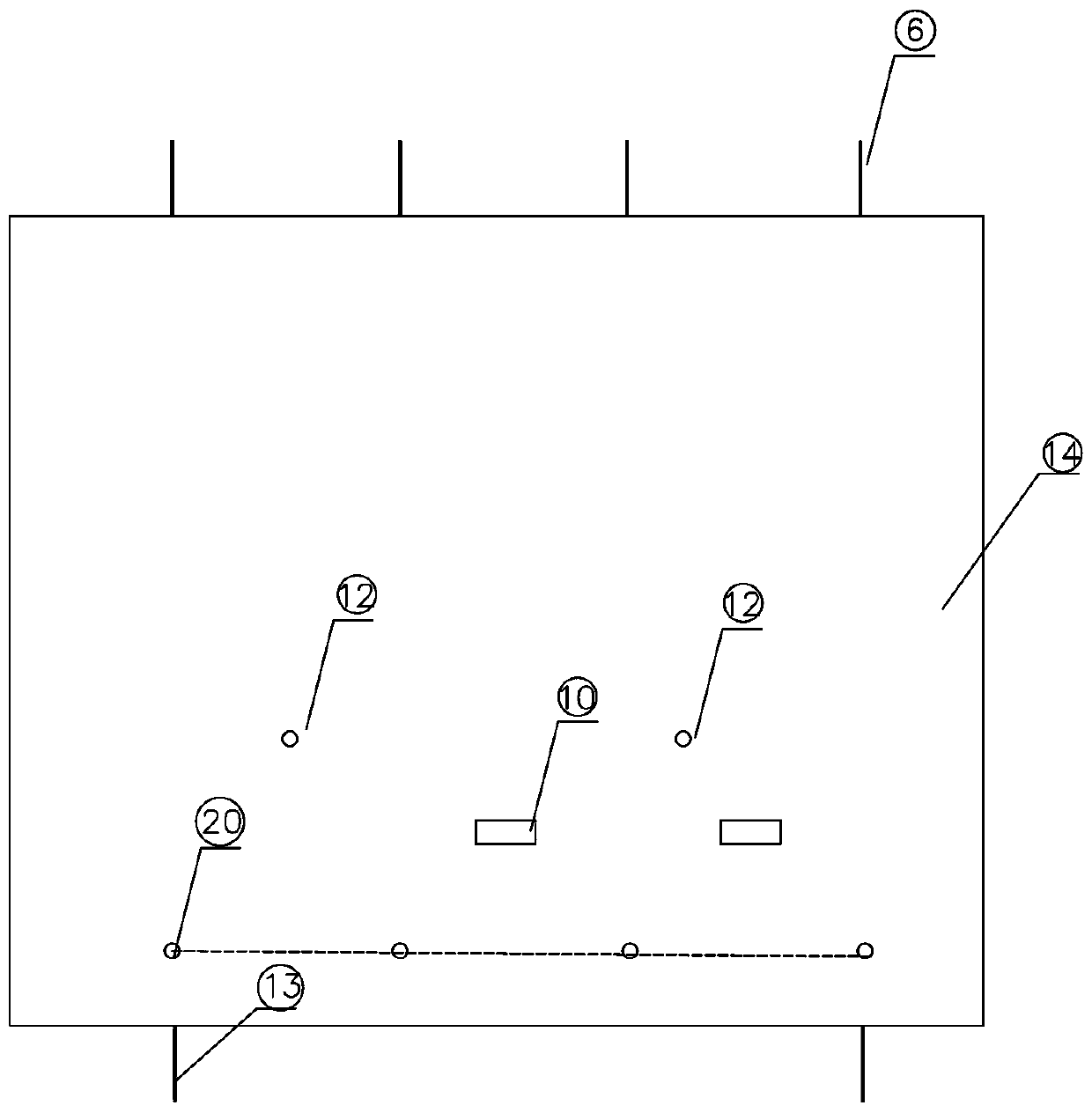 Assembled integral shear wall and construction method thereof