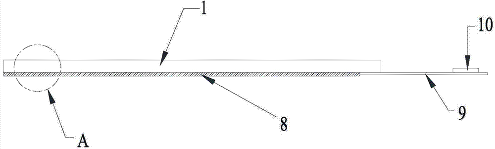 Production process of super-thin touch screen