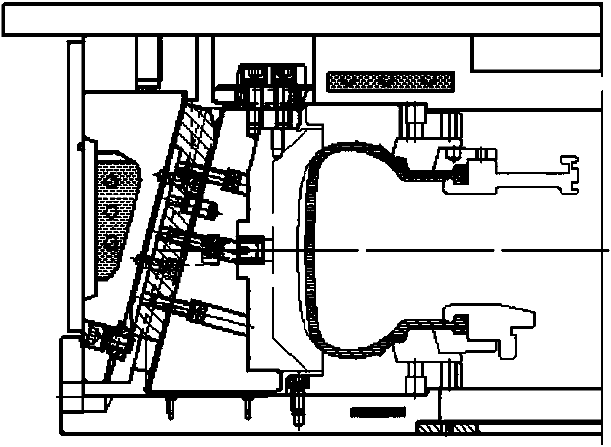 Tire segment mold