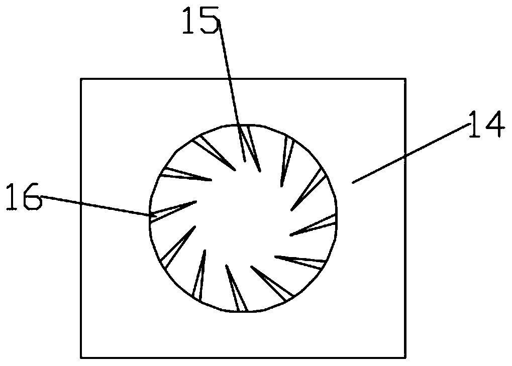 Soil crushing device for agricultural research