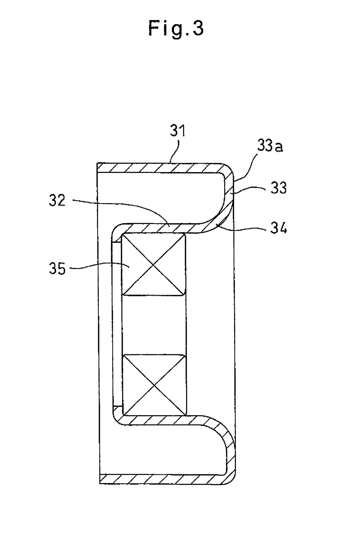 Pressed pulley