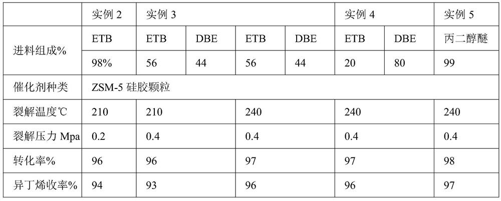 A kind of method for preparing isobutene