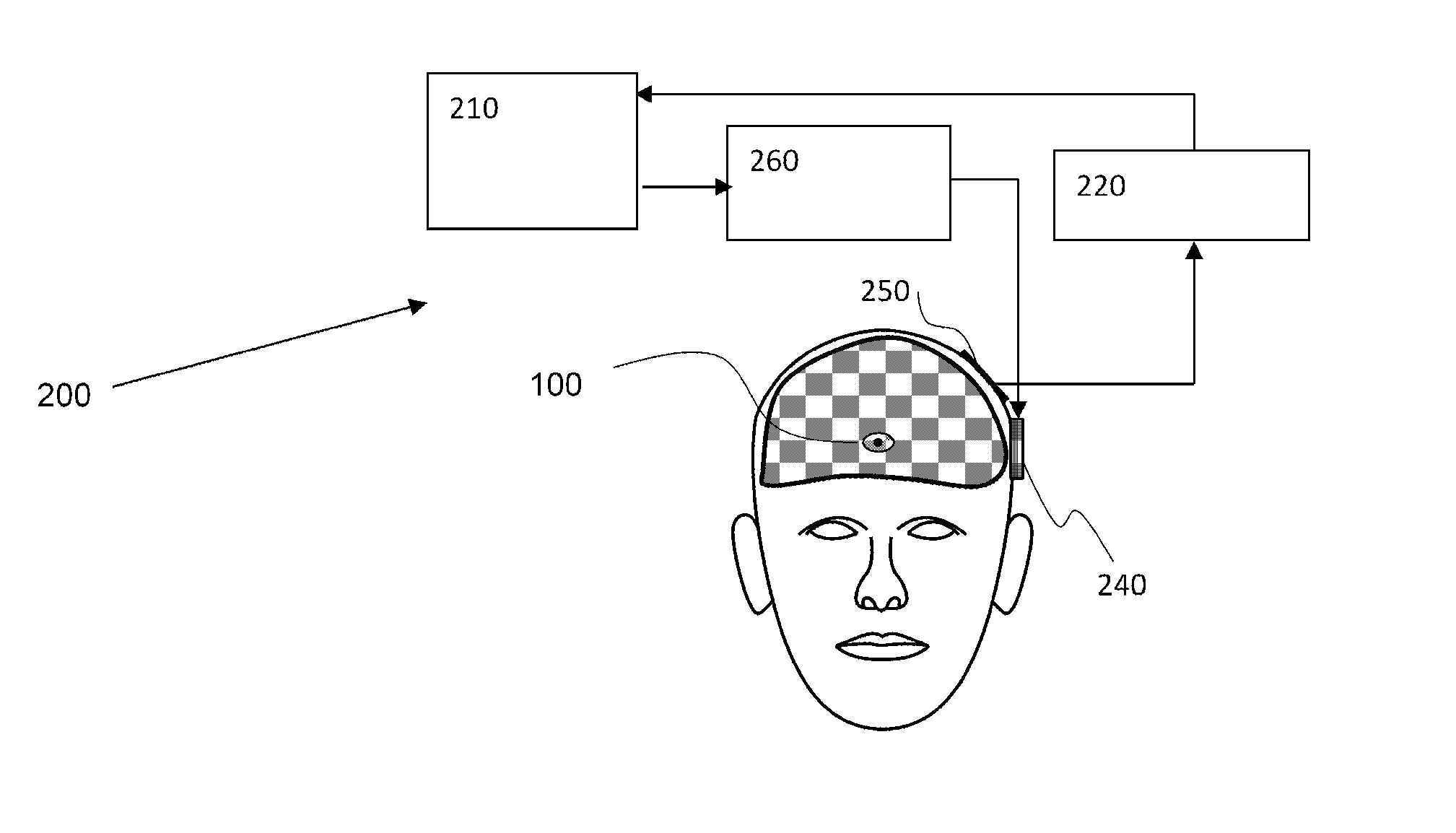 Leadless system for deep brain stimulation using time reversal acoustics