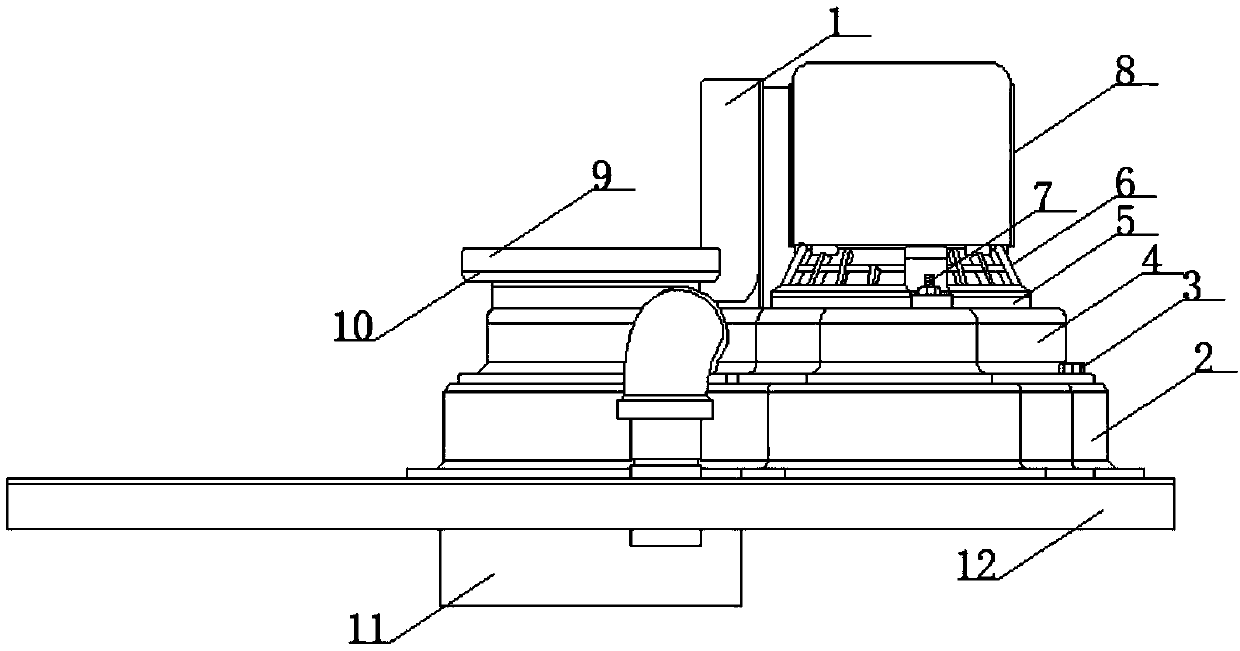 Non-dilution blower device for high-efficiency water heater