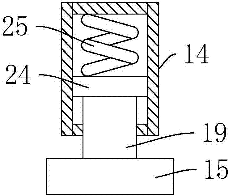 Dyeing-grinding-mixing integration device for textile