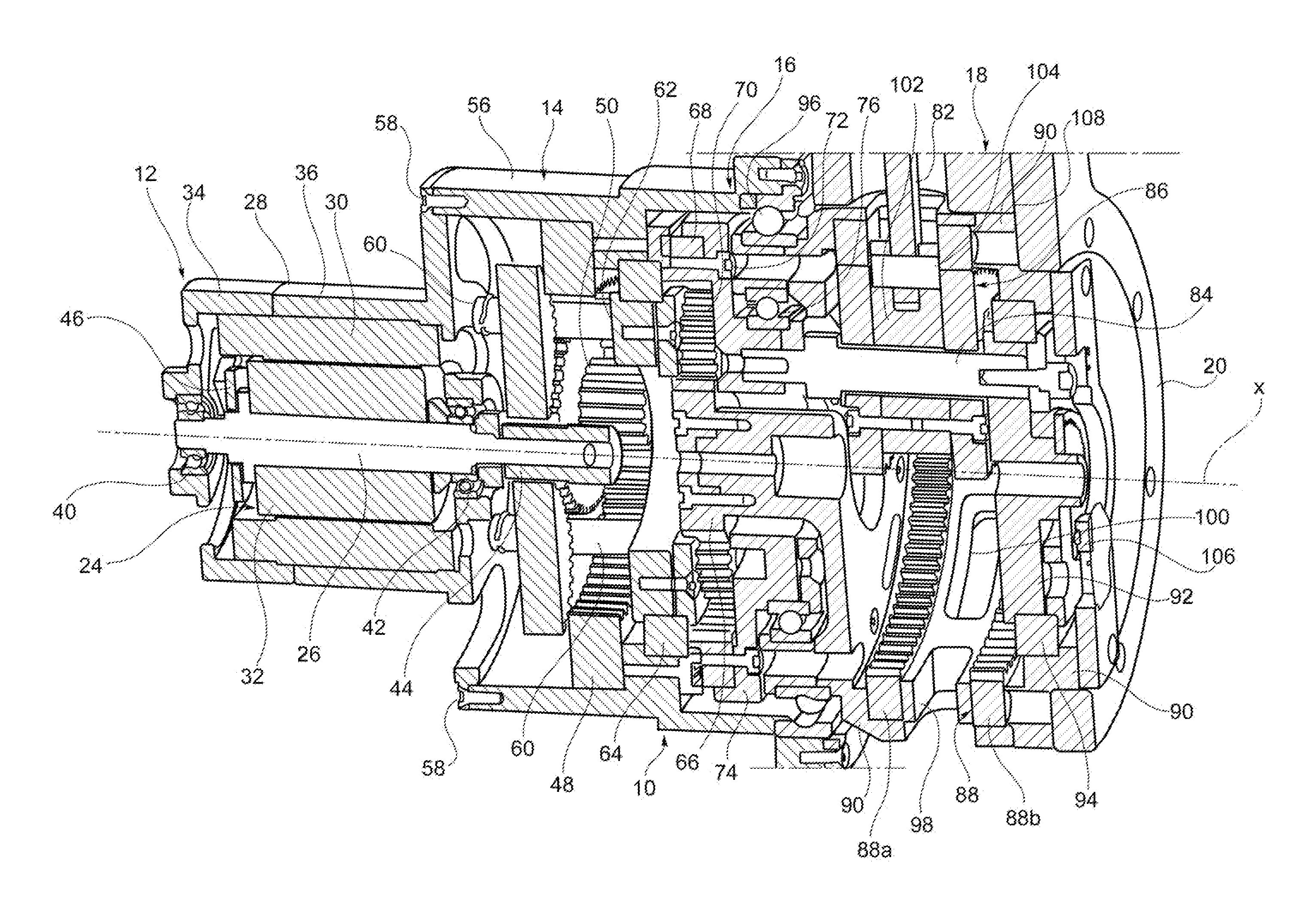 Elastic rotary actuator