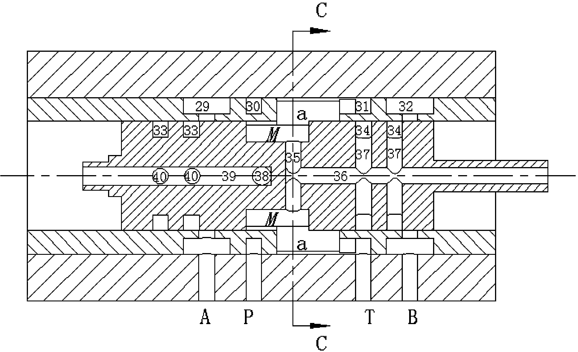 Rotating servo valve capable of realizing continuously and steplessly adjustable flow rate