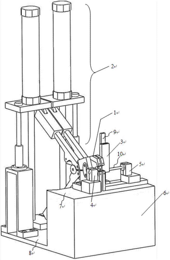 Threading guide device for double-end crimping