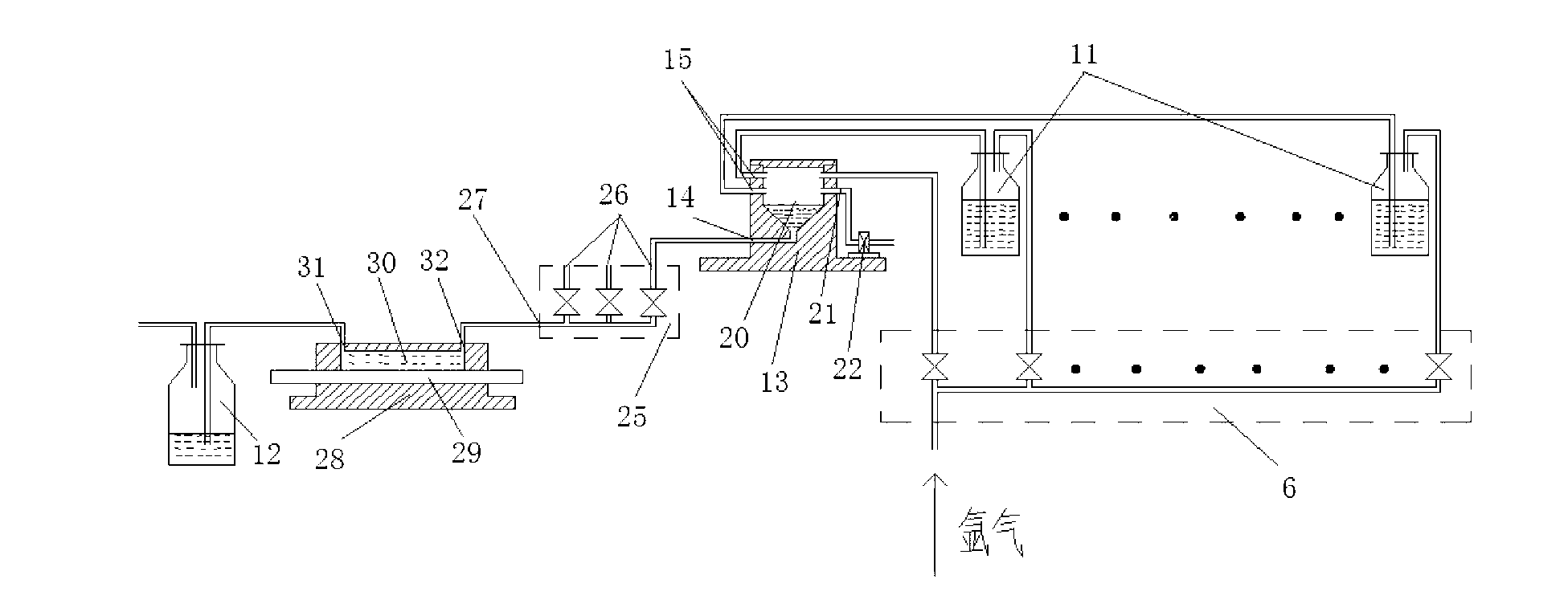 Multipath pre-activating device, peptide nucleic acid preparation system, and pre-activating and synthetizing method