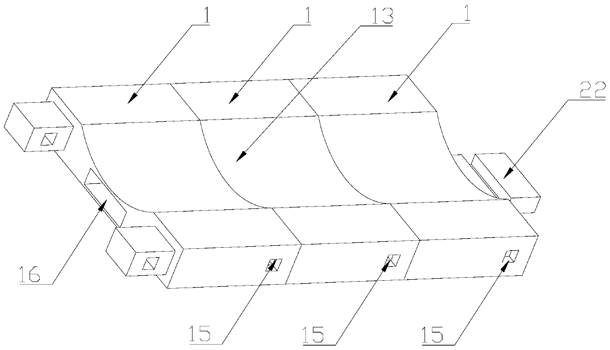 Shield tunneling machine marching method