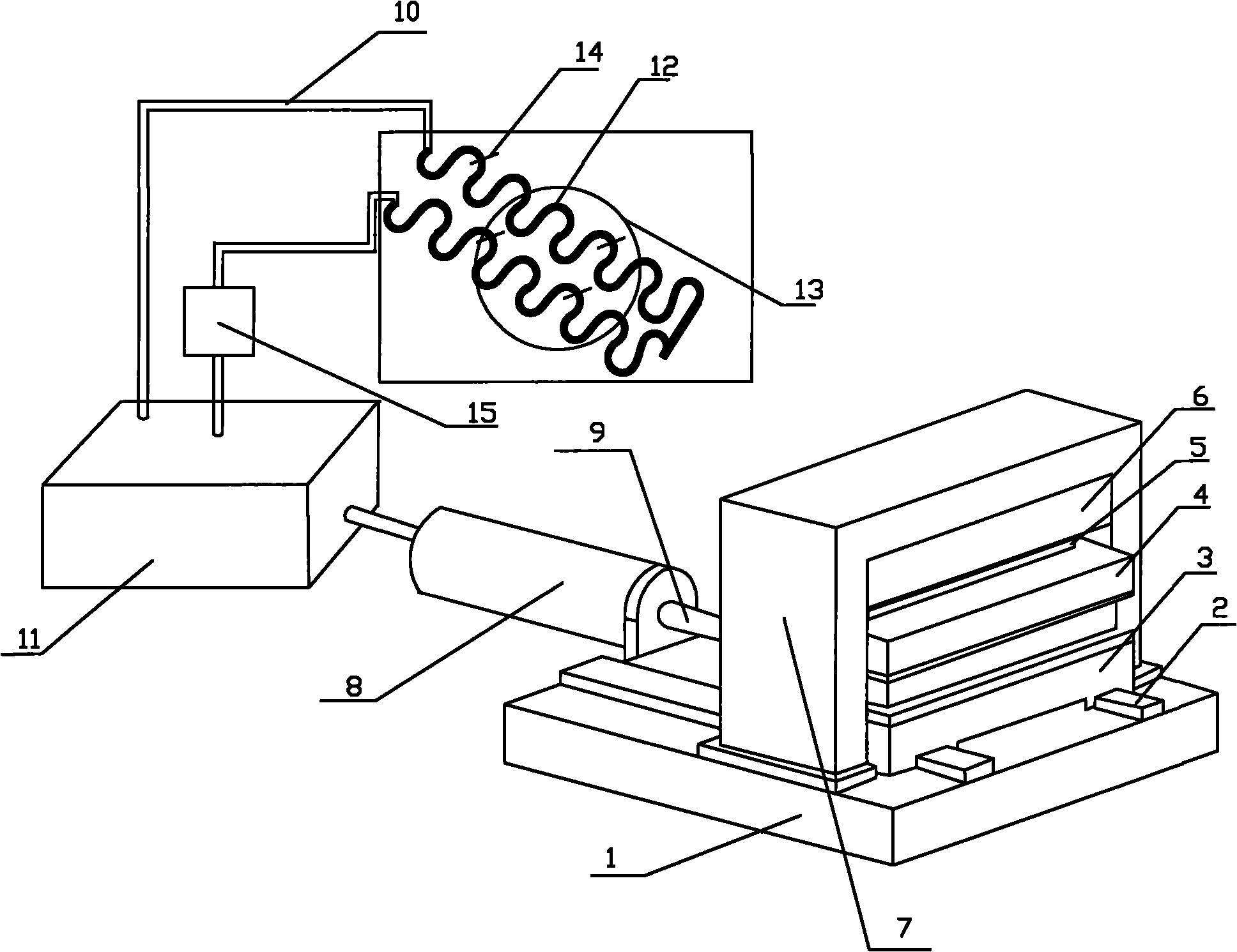 Improved straightening machine