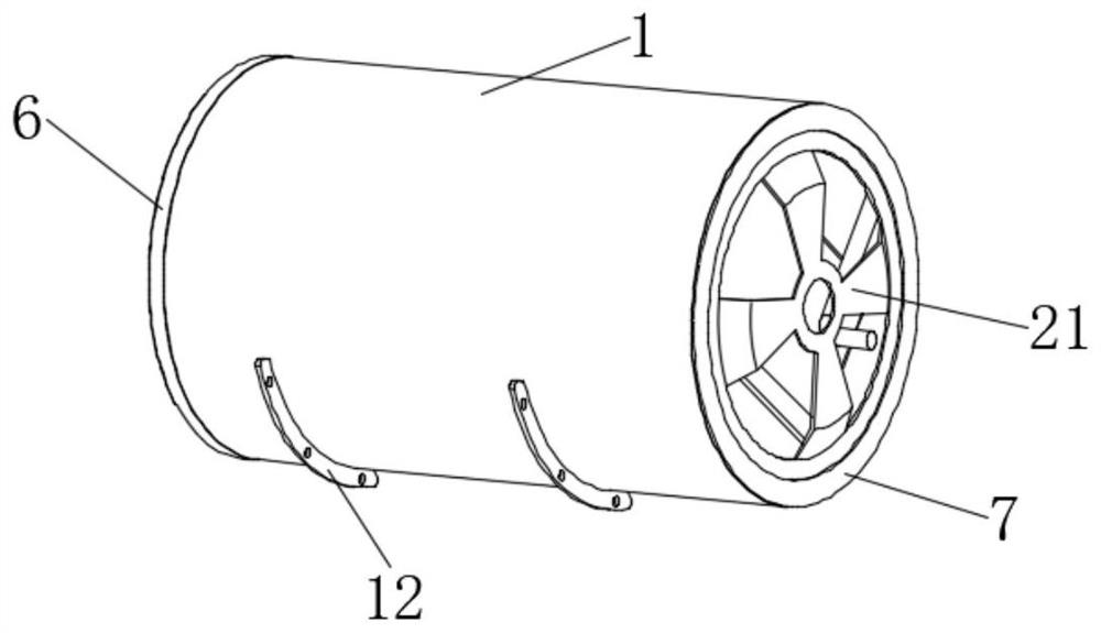 Battery cabin body with inner cabin and outer cabin