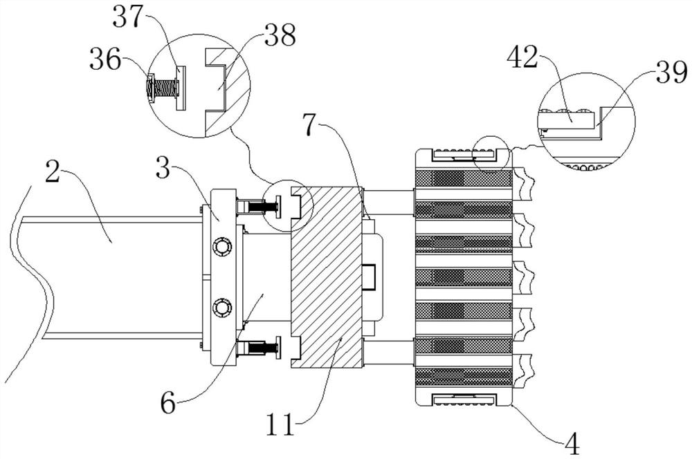 Drilling tool with forcible entry function