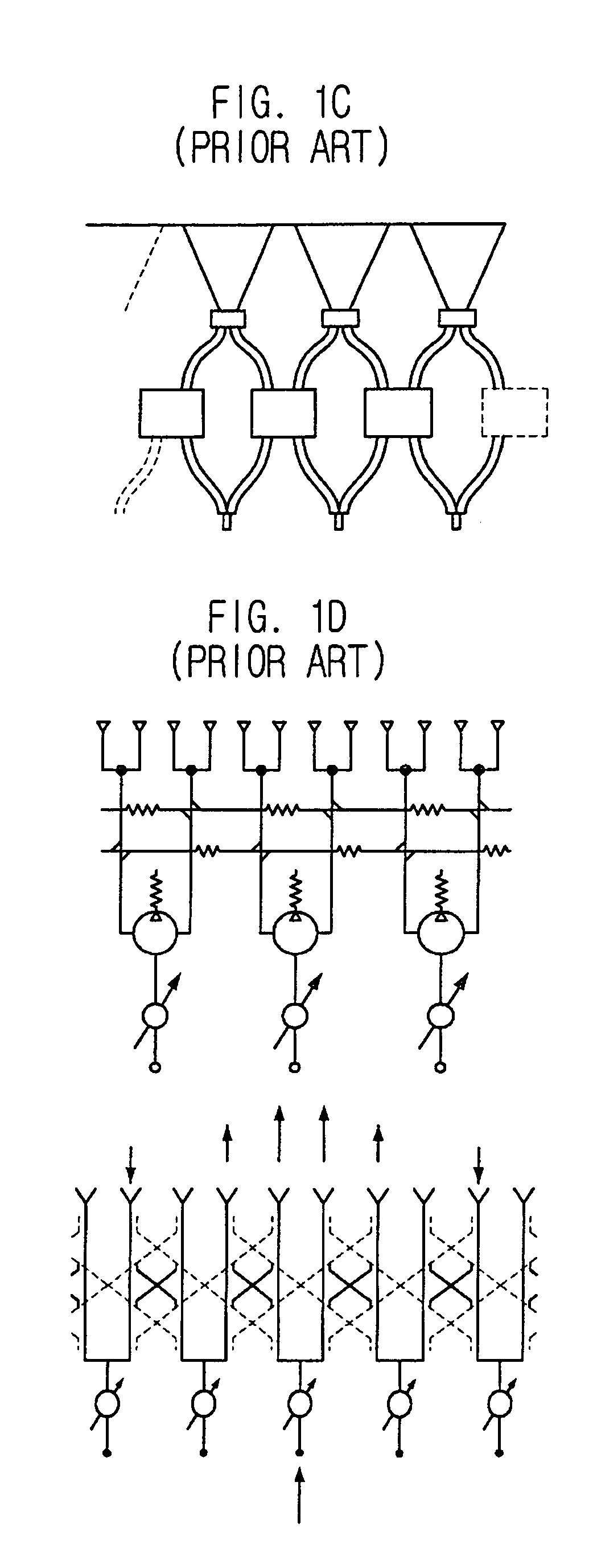 Hexagonal array structure of dielectric rod to shape flat-topped element pattern