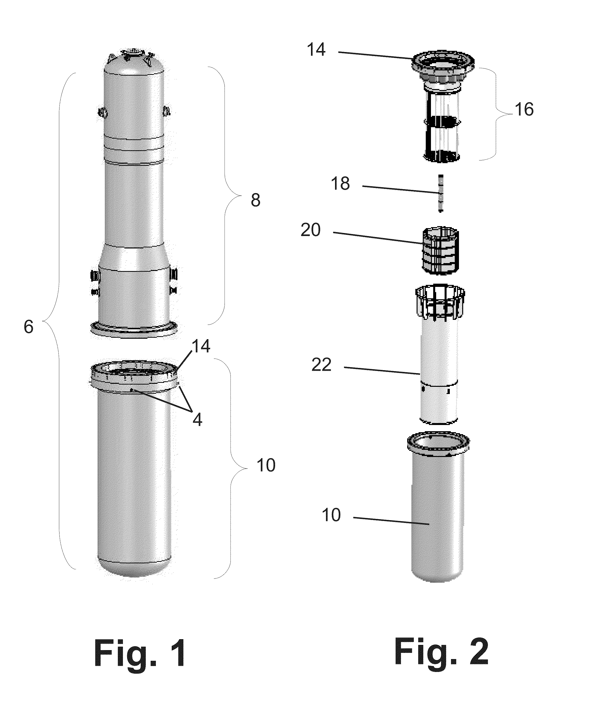 Electrical feedthroughs for nuclear reactor