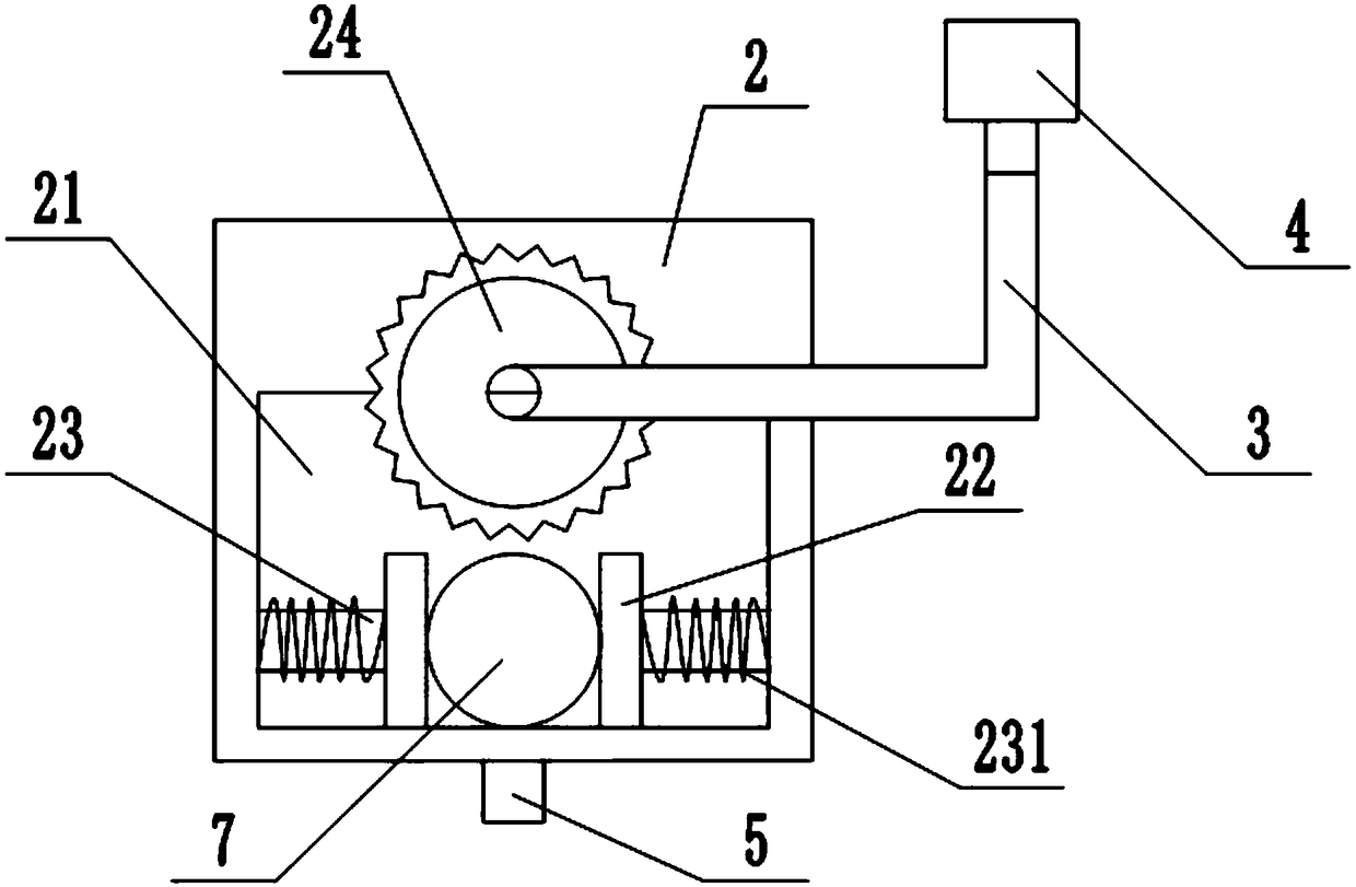 Metal pipe cutting device