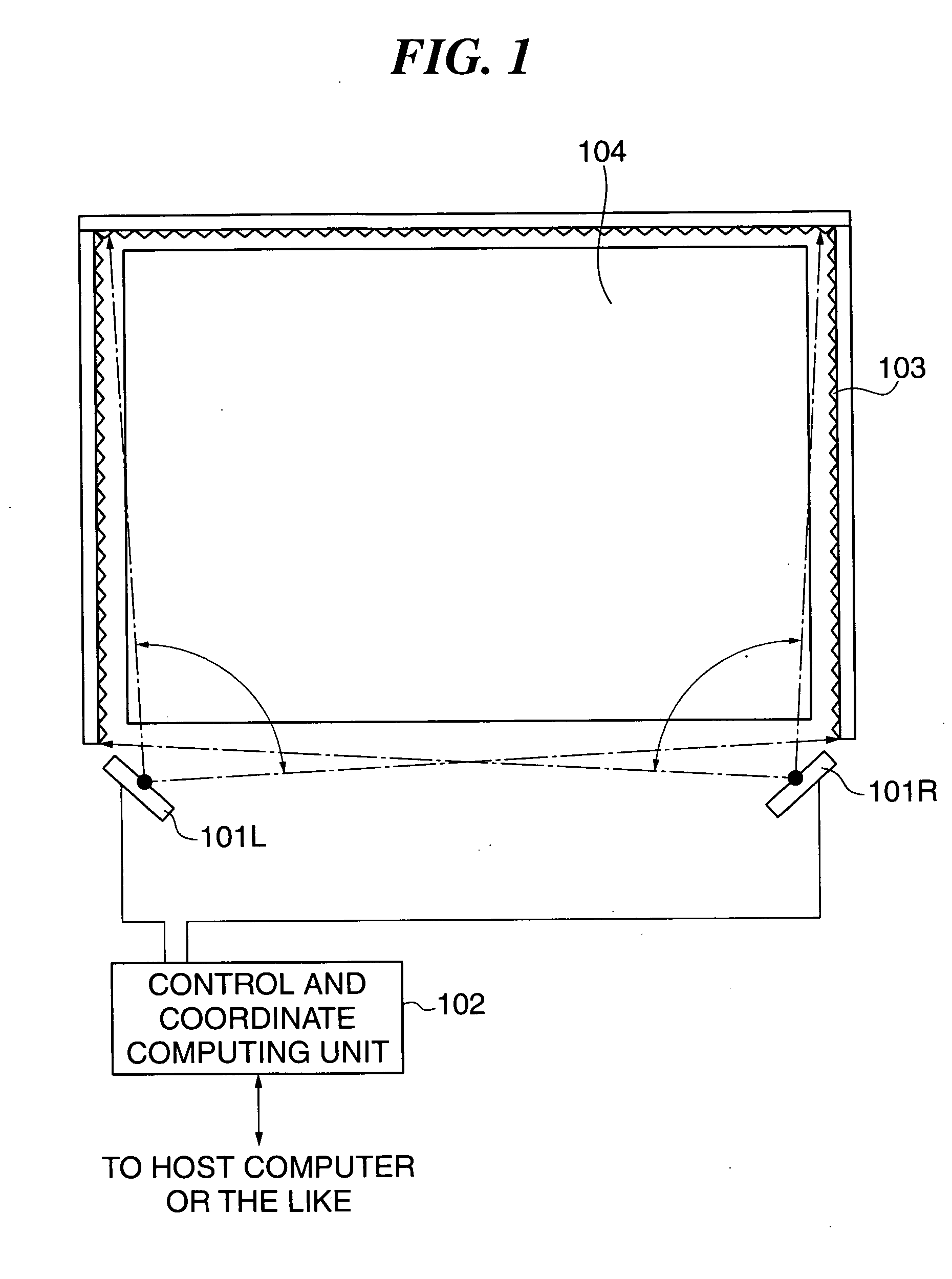 Coordinate input device, control method therefor, and control program for implementing the method