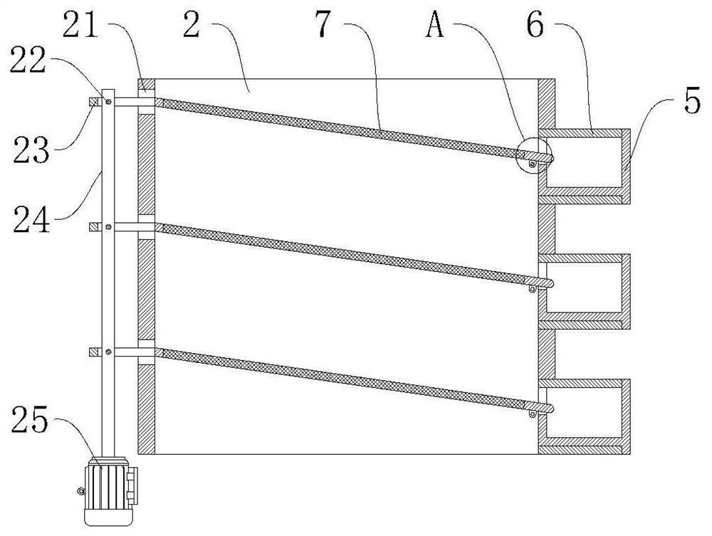 A limestone pulverizing and humidity-adjusting processing system