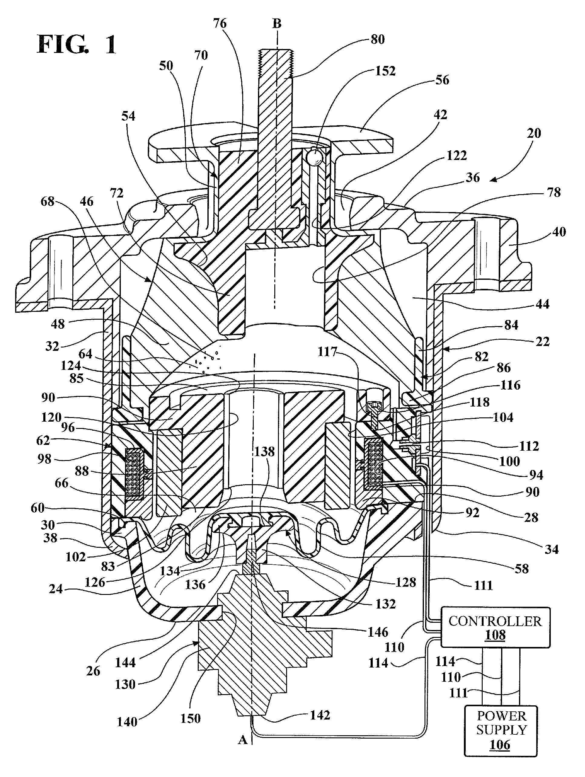 Magnetorheological fluid-based mount apparatus including rate dip track passage