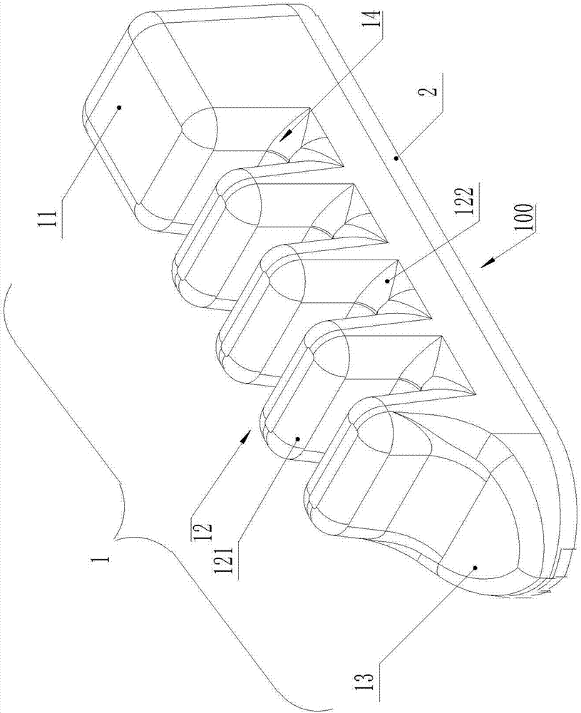 Novel flexible finger