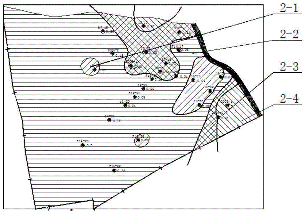 Quantitative prediction method of clastic rock aquifer water yield property of working seam roof and floor