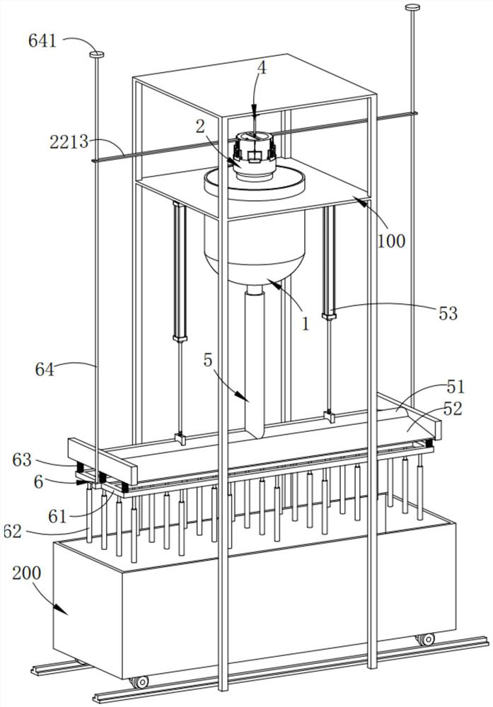 Aerated concrete slab efficient casting molding equipment