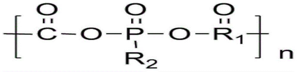 Halogen-free flame-retarding polyester thin film and preparation method of same