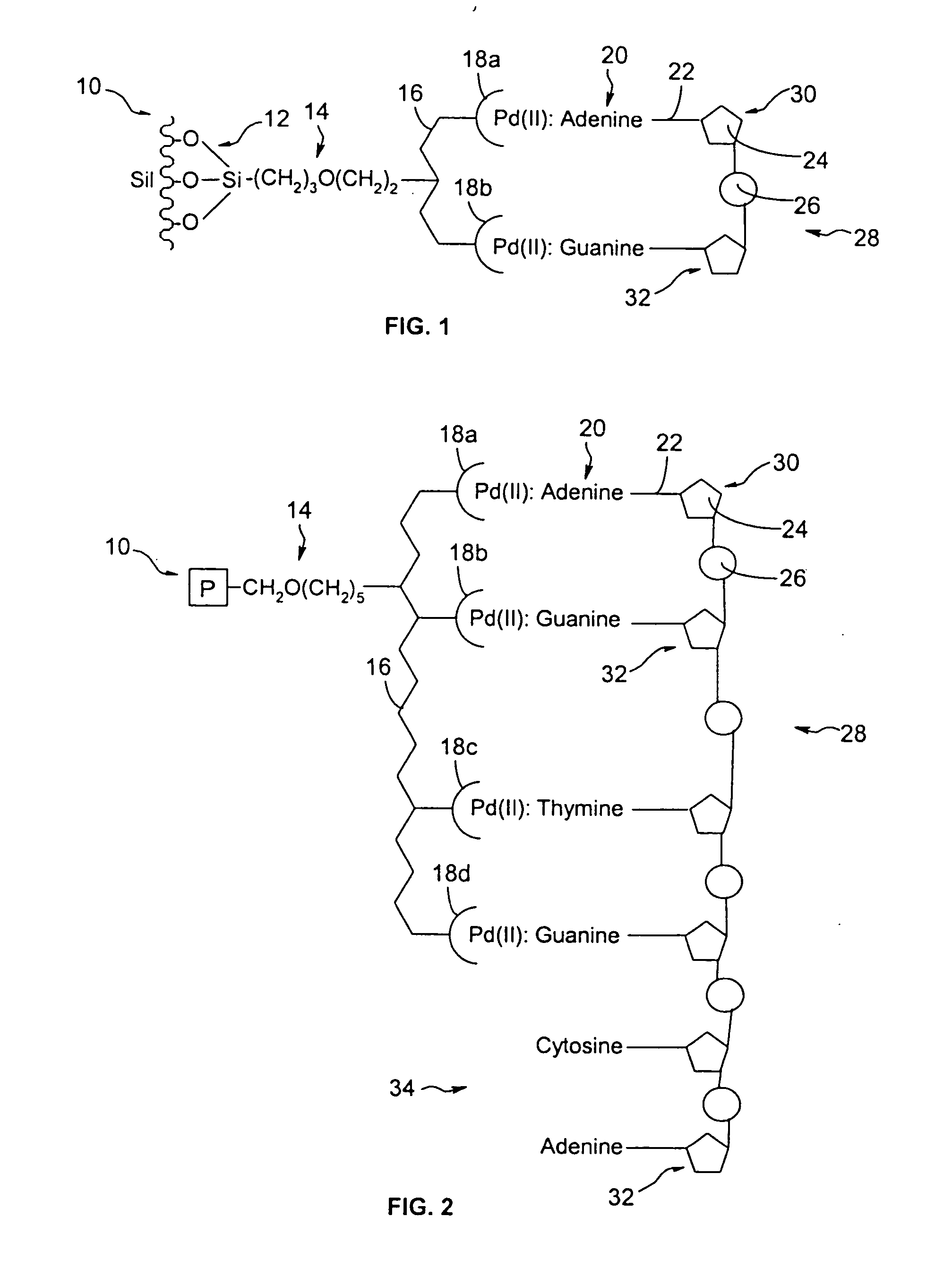 Compositions and methods for separating heterocyclic aromatic amine bases, nucleosides, nucleotides, and nucleotide sequences