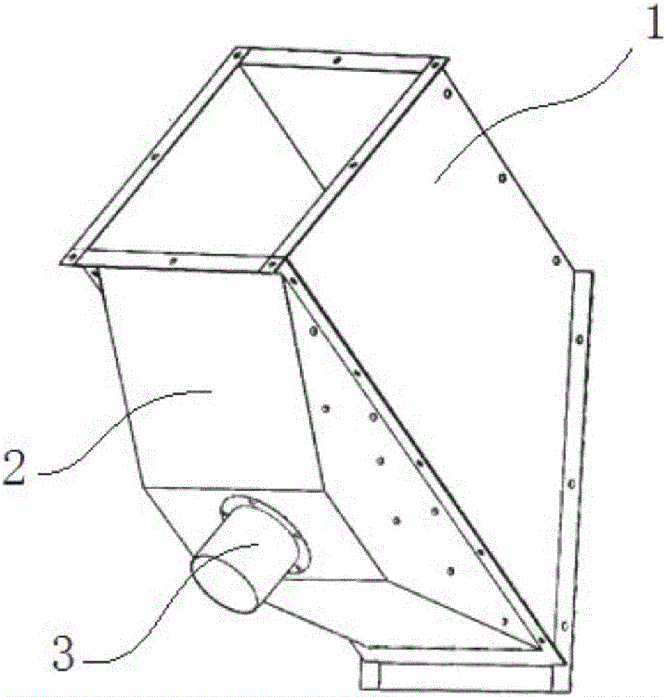 Gliding gravitational dust removal device