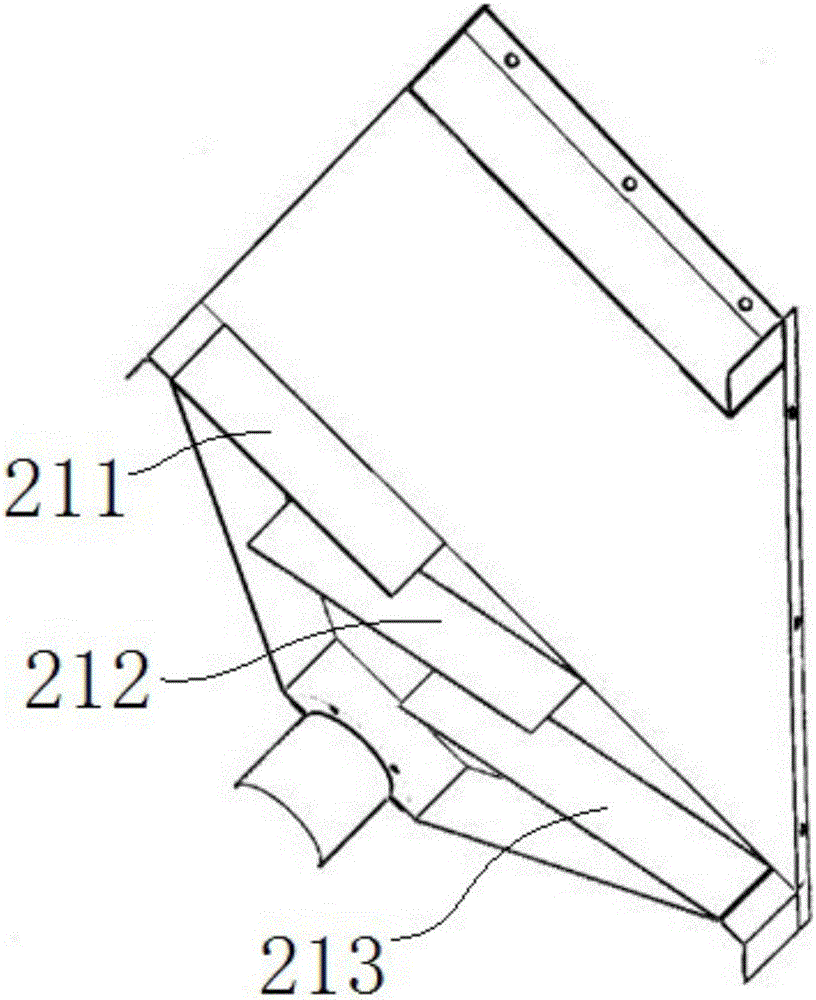 Gliding gravitational dust removal device