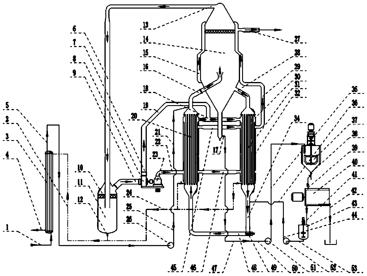 Gas-fired internal combustion engine type mechanical steam recompression system and control method thereof