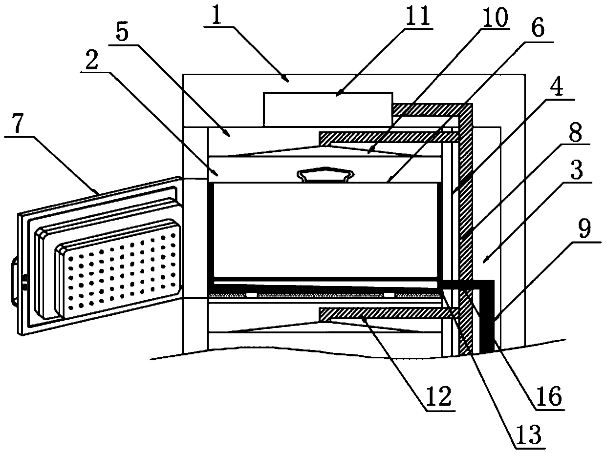 Portable sterilization device after minimally invasive operation in urinary surgery department