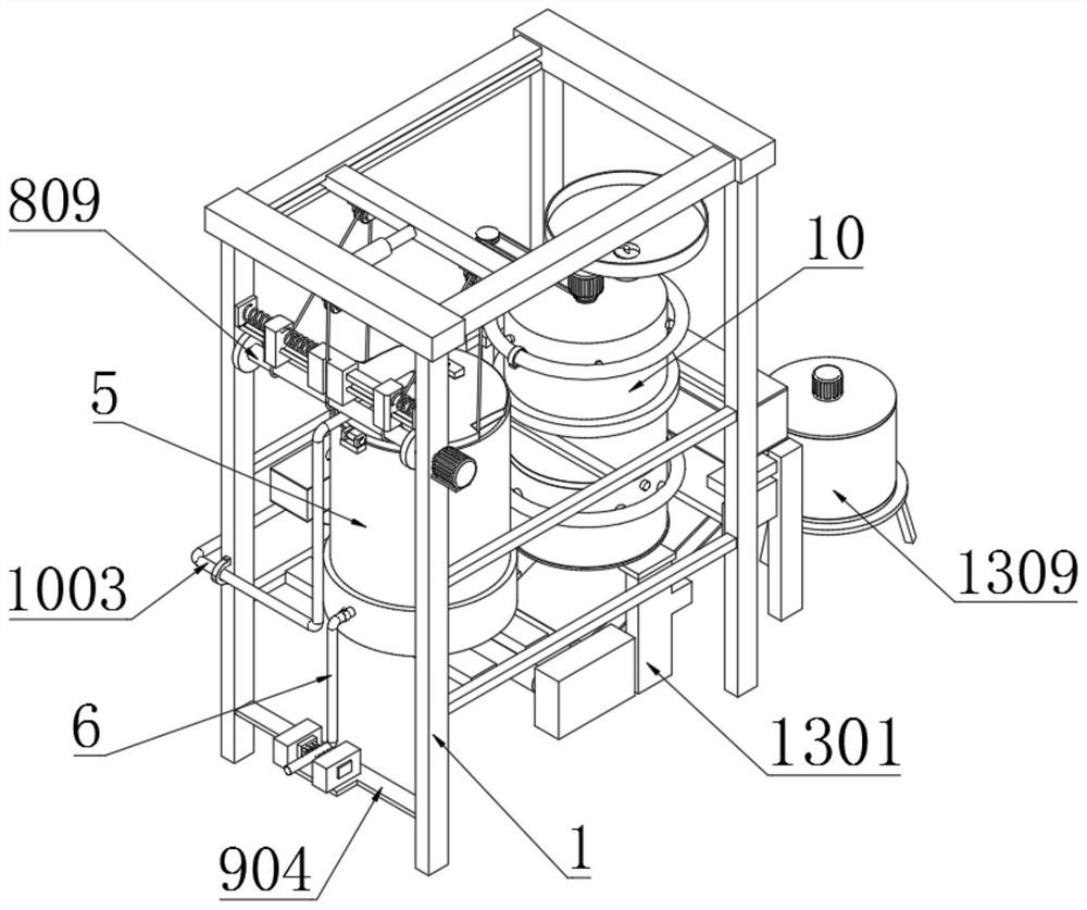 Preparation method of special pig feed for sow postpartum care