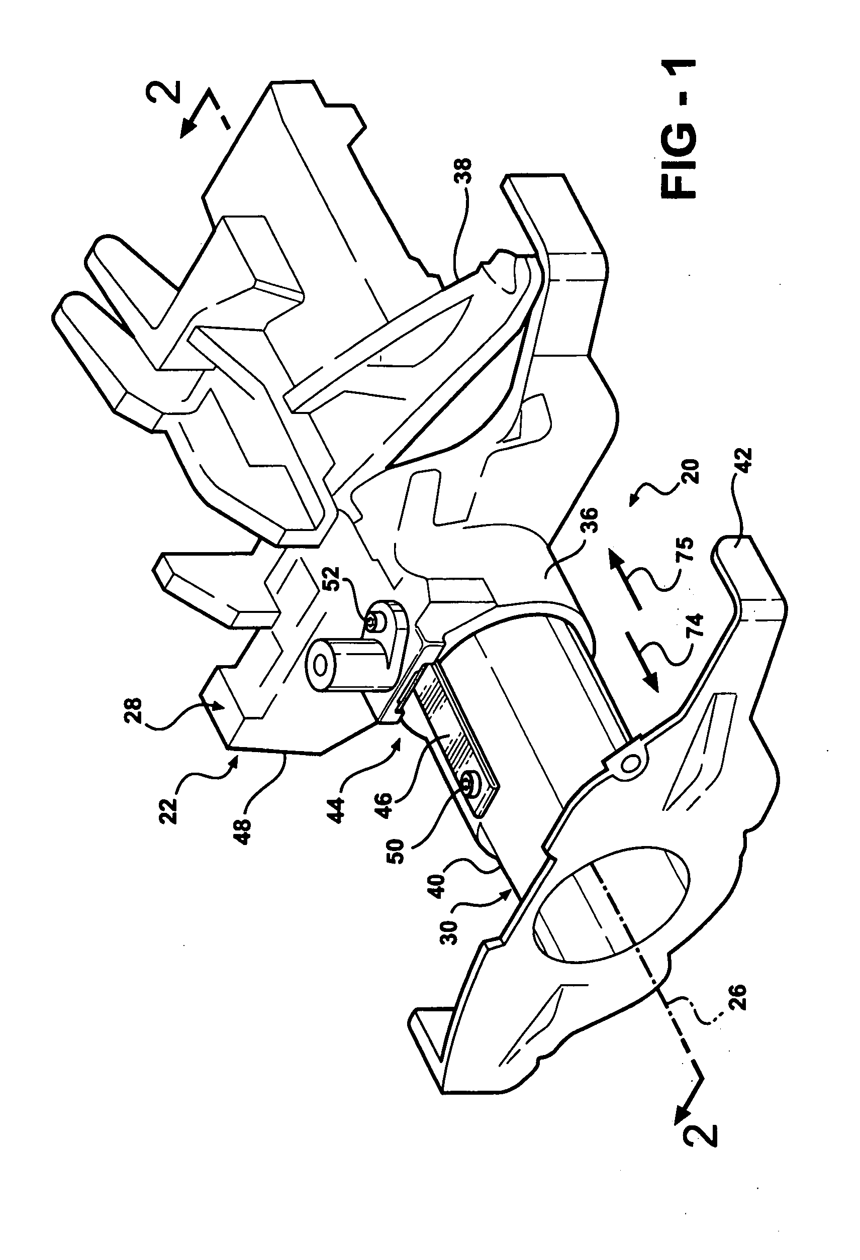 Collapsible steering column assembly