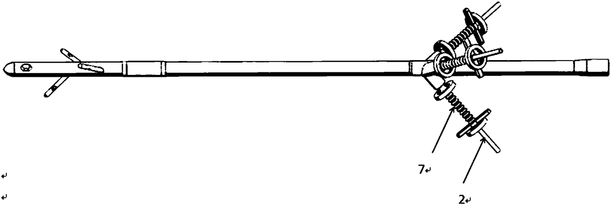 Multifunctional intracerebral hematoma drainage tube with multiple secondary tubes