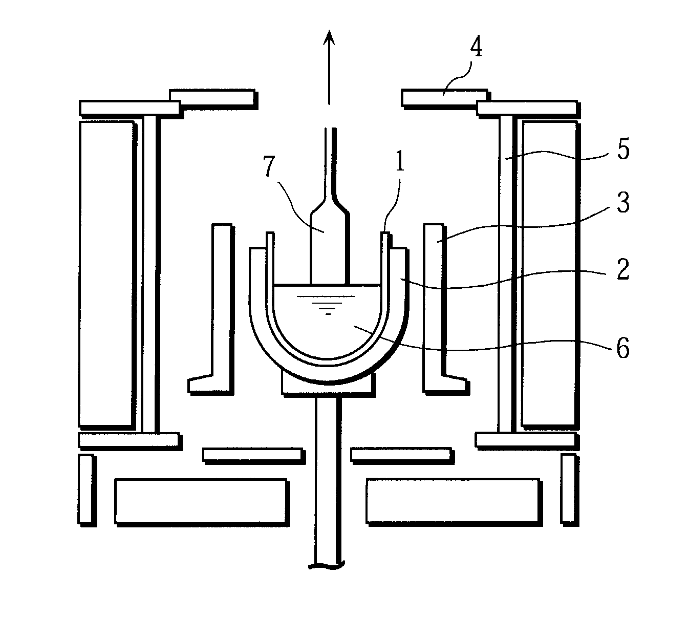 Expanded graphite sheet, method of protecting carbonaceous crucible using the expanded graphite sheet, and single-crystal pulling apparatus