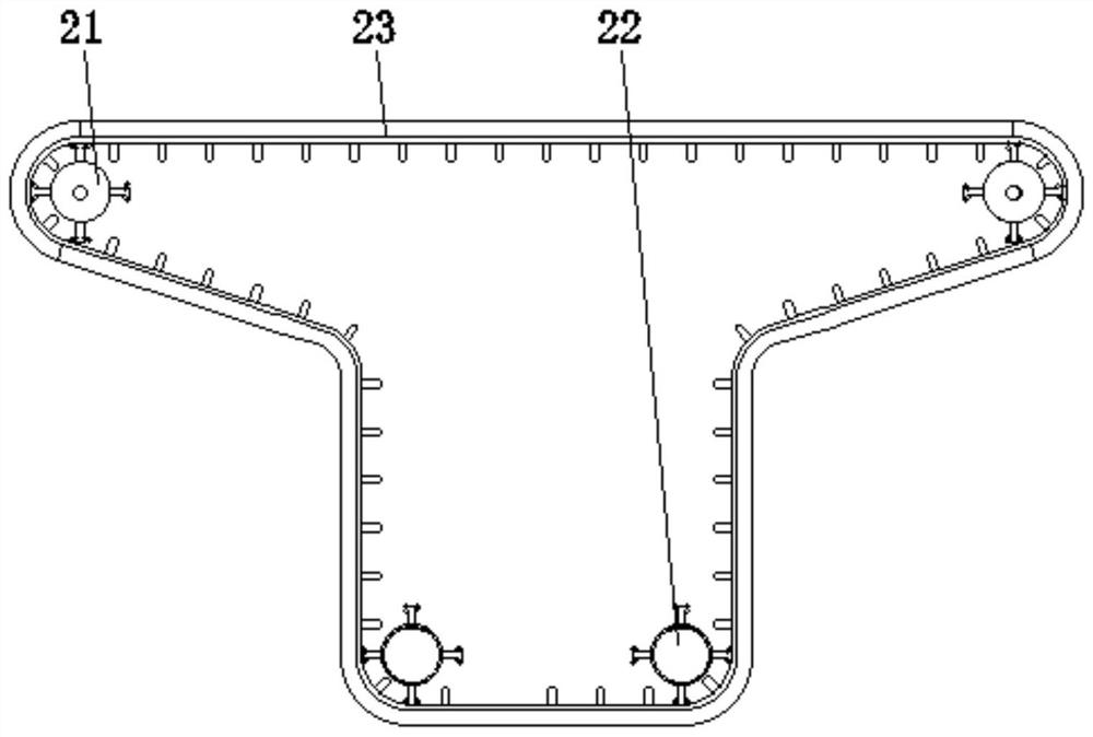 Tea leaf conveyor convenient to disassemble and assemble and capable of automatically scraping out tea dust