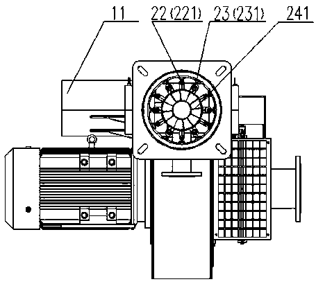 Ultra-low nitrogen gas burner