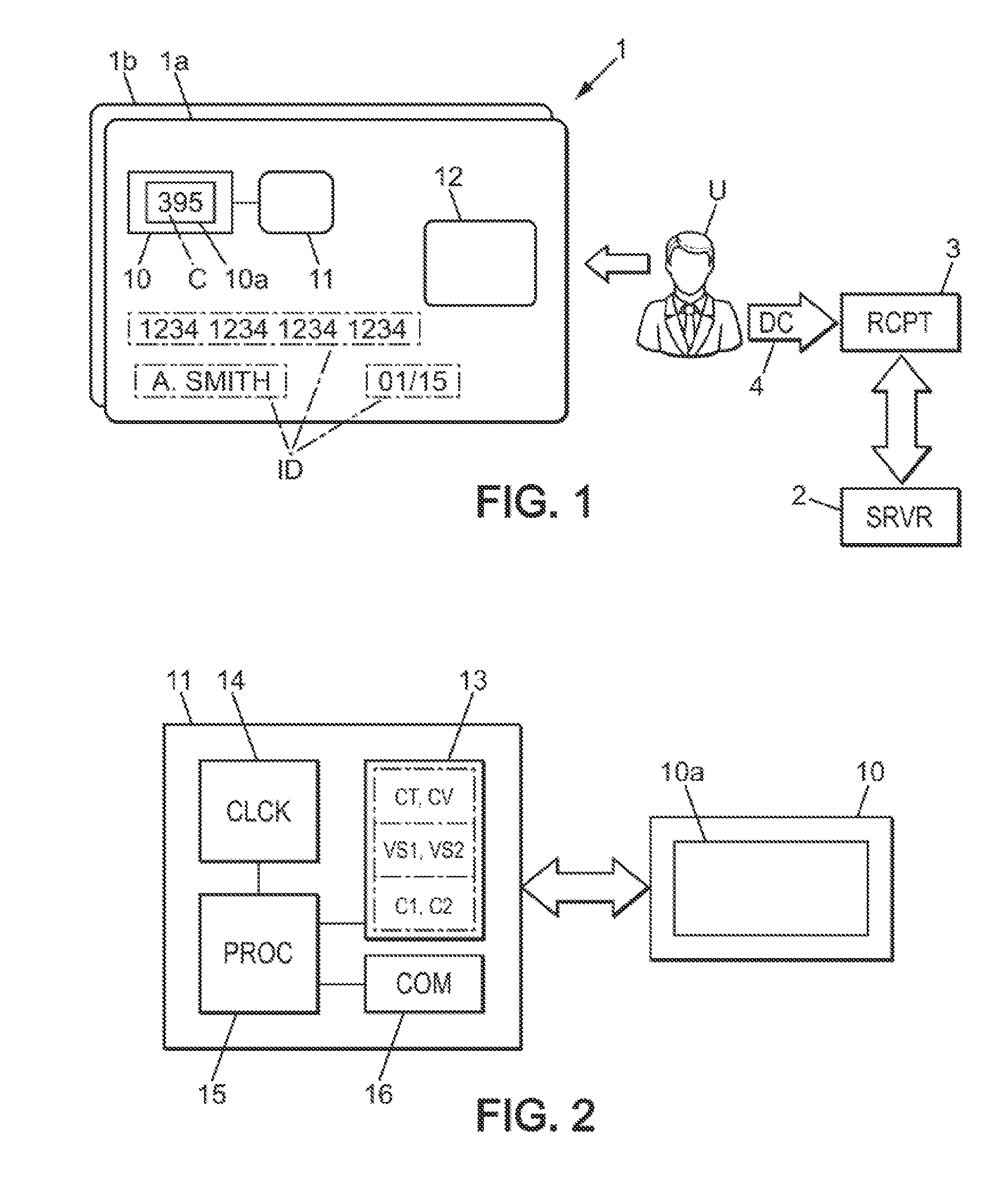 Method for generating and displaying a security code for a payment card, payment card