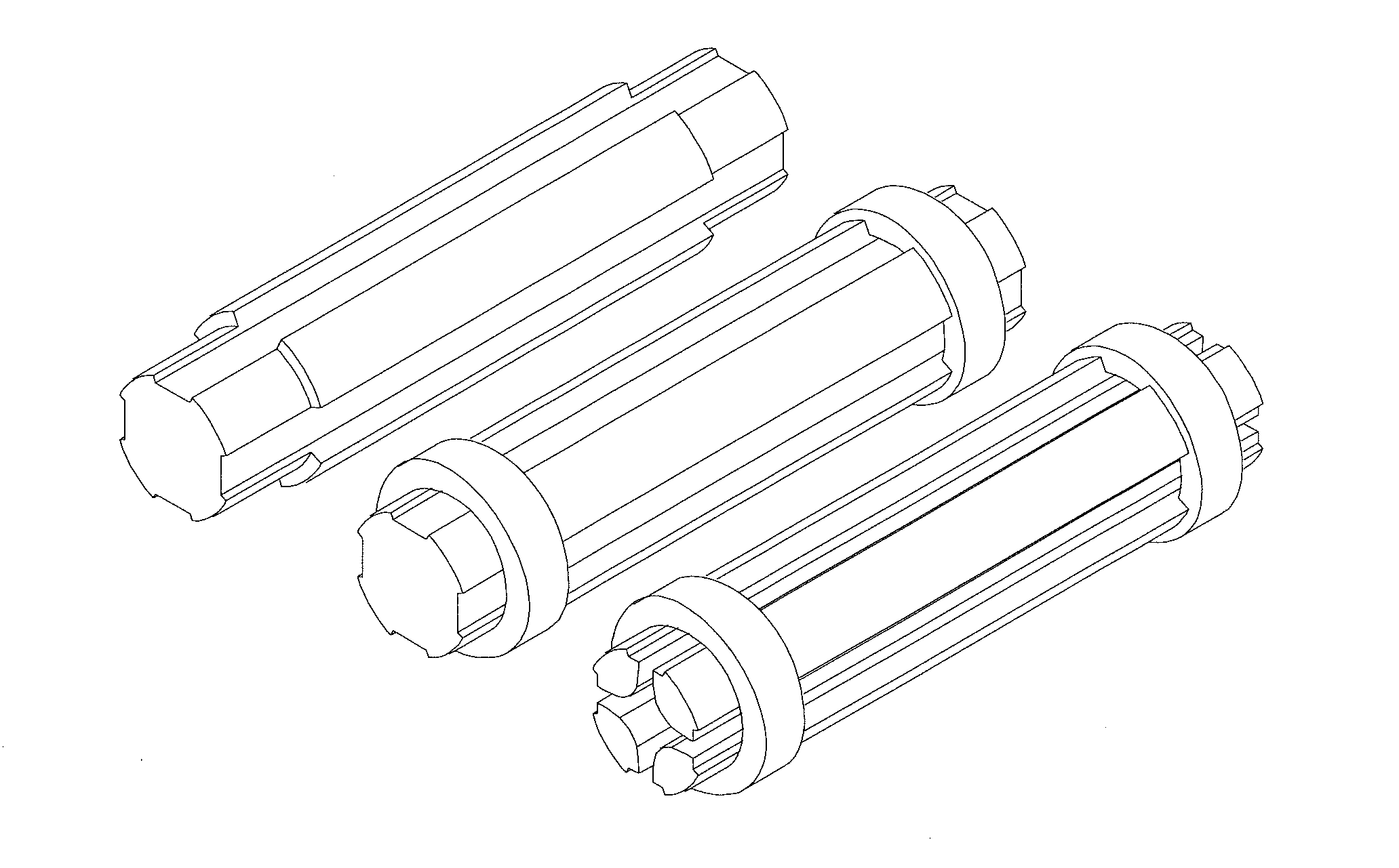 Ion spectrometric multipole rod systems made by wire erosion