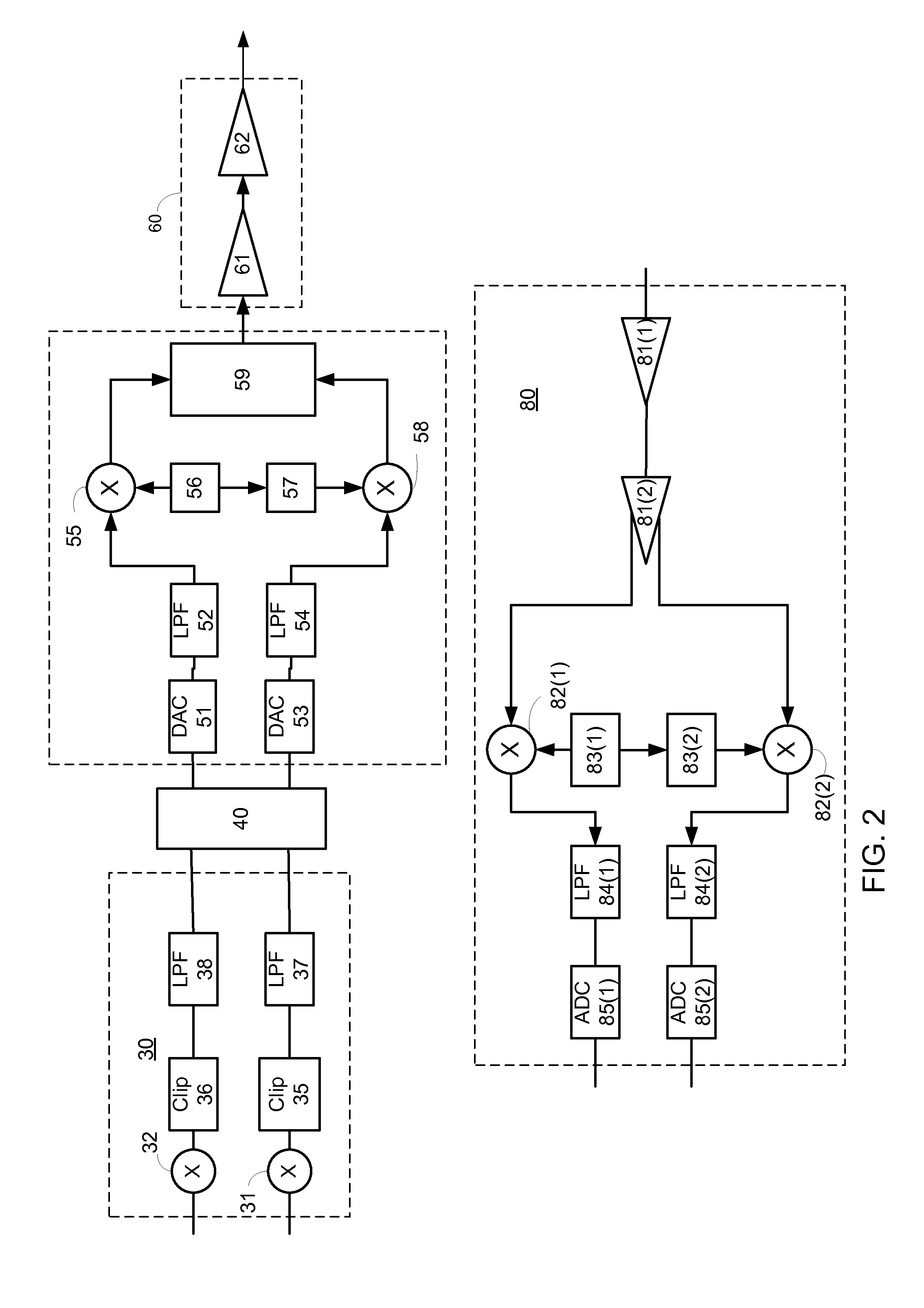 Device and method for pre-distorting and amplifying a signal based on an error attribute