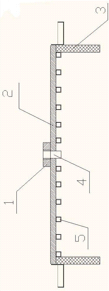 Cooling device of polycrystalline ingot furnace for supersized silicon ingot