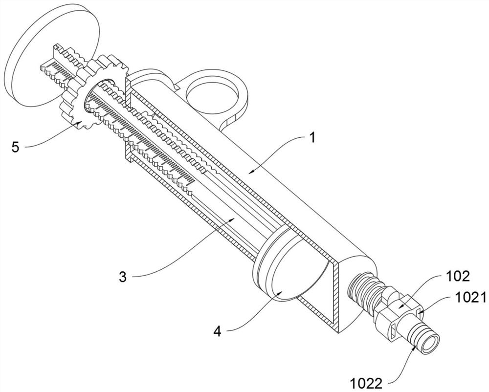 Clinical jet type medicine applying device suitable for obstetrics and gynecology department