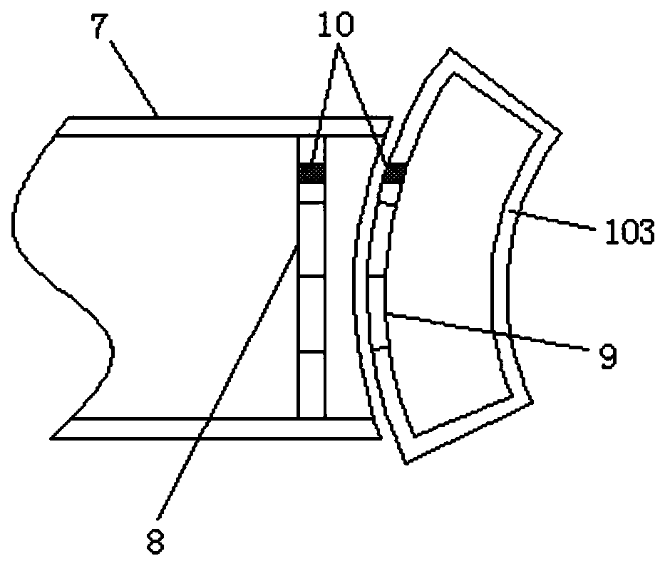 Novel high-rise escape slow release device