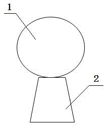 Bladeless fan with three gears of cold air, hot air and natural air