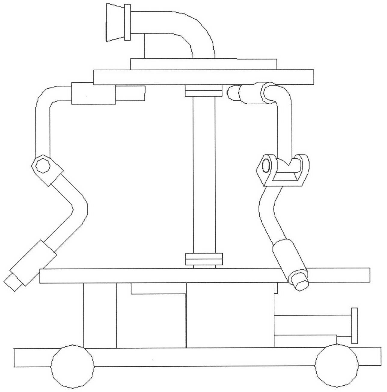 3CRC parallel mechanism fire monitor