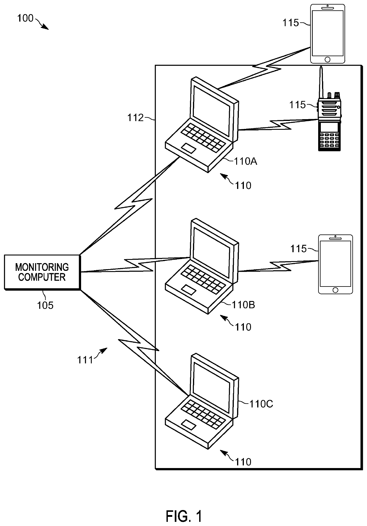 Collaborative work environment for computer-aided dispatch