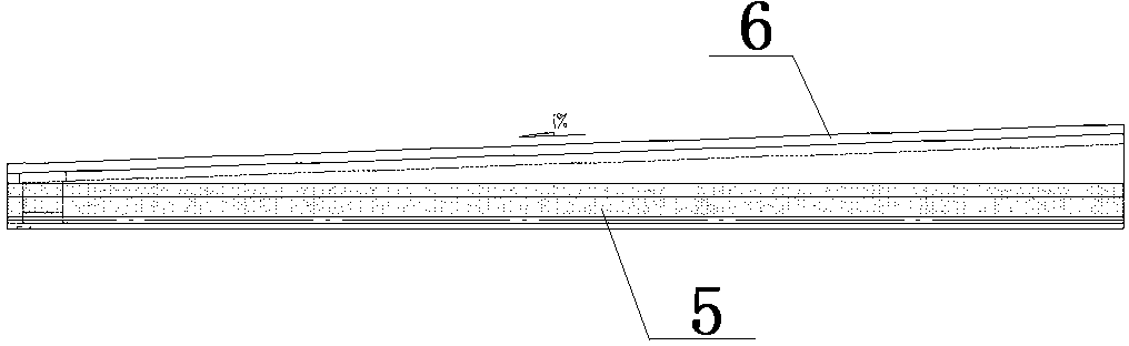 Urban road pavement rainwater collection and utilization system