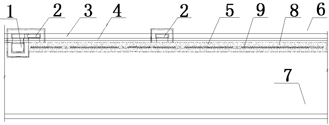 Urban road pavement rainwater collection and utilization system